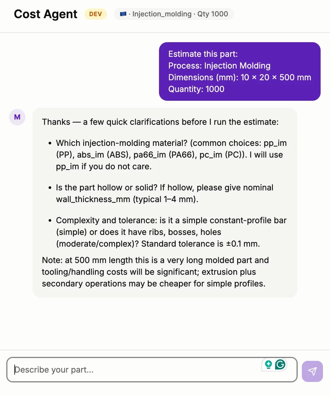 AI-Guided Clarification